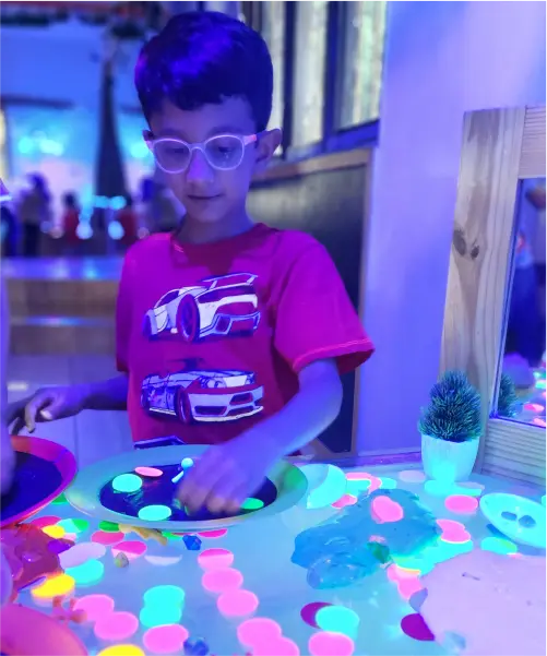 Toddler Slime Time Workshop at Sneha's Imagination Station