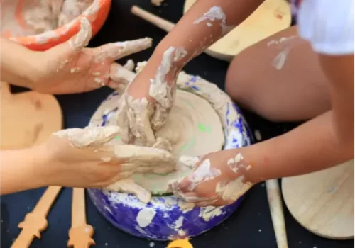 Mother Child Pottery Workshop